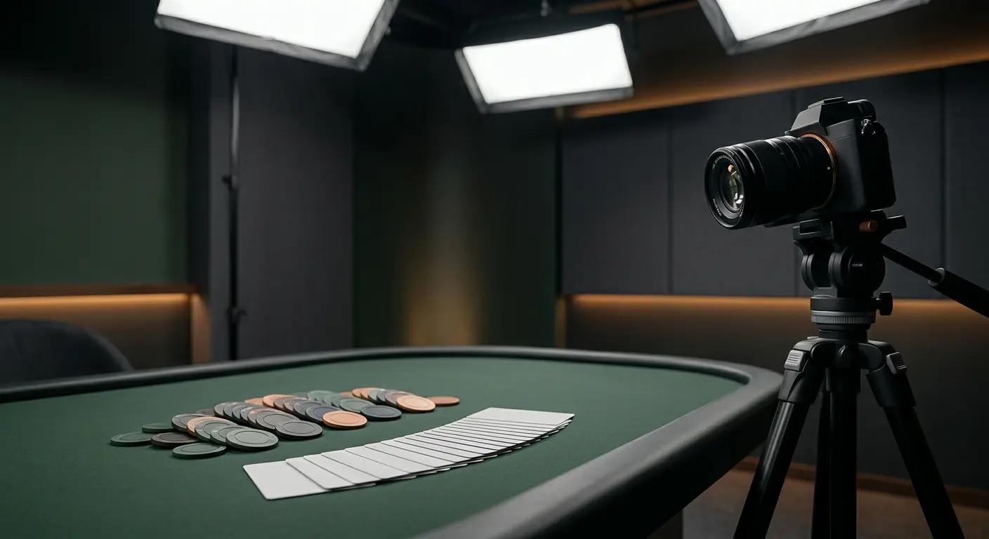 Live Casino ohne deutsche Lizenz – professionelle Studio-Atmosphäre für Streaming-Übertragungen